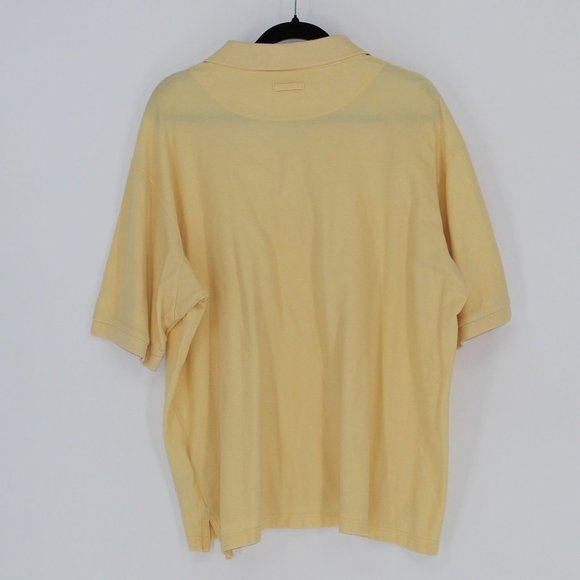 7 Columbia Yellow Polo Shirt Men Size  XXL - Picture 2 of 6